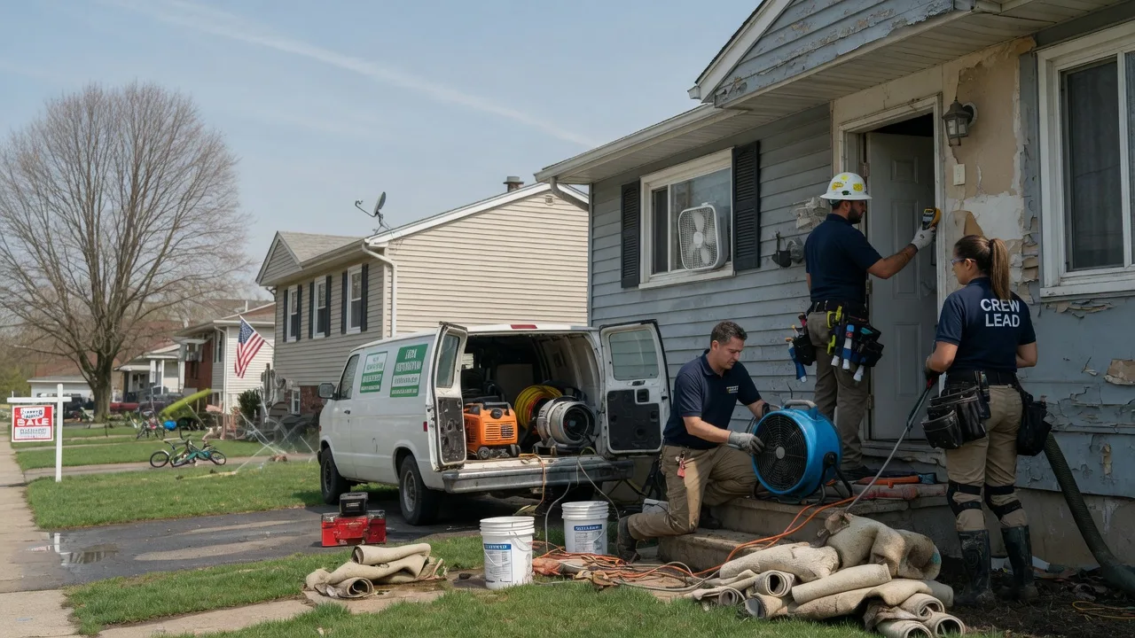 Flood Cleanup in North Georgetown, OH near me