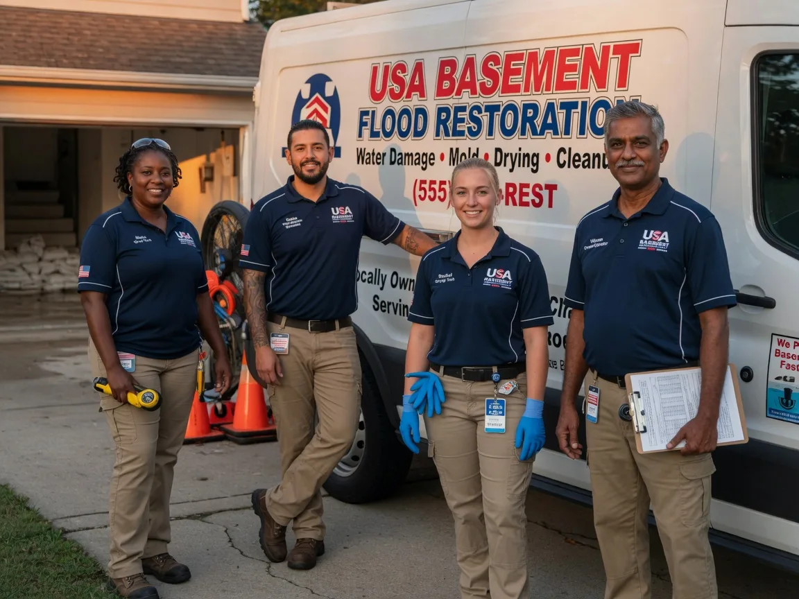 Basement Flood Cleanup company in North Georgetown, OH