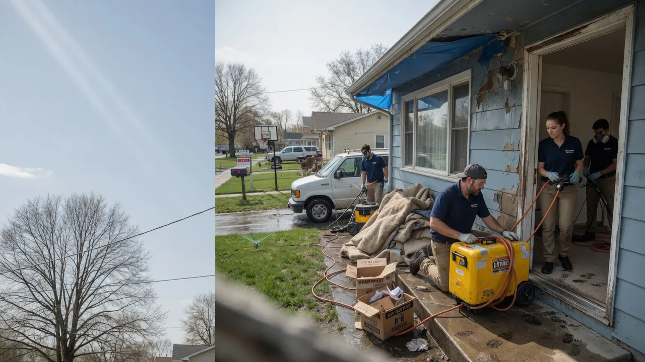 Basement Flood Cleanup in North Georgetown, OH near me